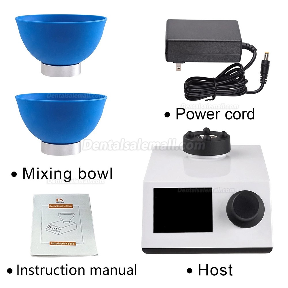 Dental Lab Automatic Alginate Mixer Adjustable Speed 5&ndash;300RPM